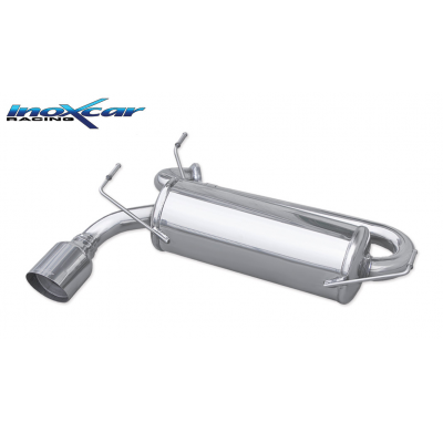 Escape trasero deportivo 1X102 RACING NISSAN JUKE 1.6 Turbo 4WD (190CV) 2011-- CON Homologacion Europea Inoxcar