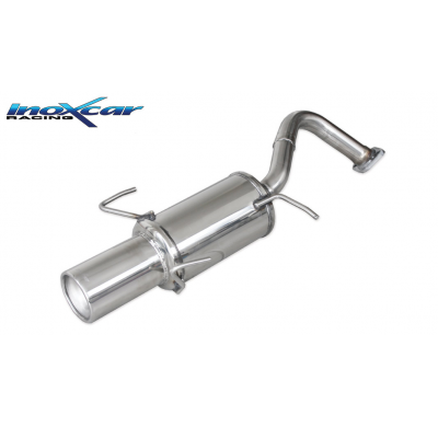 Escape trasero deportivo 1X102 NISSAN MICRA 1.0 16V (54CV) / 1.3 16V (75CV) 1992-2003 CON Homologacion Europea Inoxcar