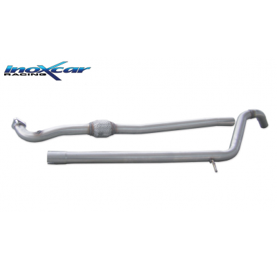 Tubo central directo (Con Flexible) ABARTH 500 1.4 T-JET (135CV-160CV) 2008-- Ø 48 CABRIO 2010-- SIN homologacion Inoxcar