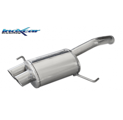 Escape trasero deportivo 2X80 RACING ALFA ROMEO 147 3.2 GTA (250CV) 2002-- CON Homologacion Europea Inoxcar