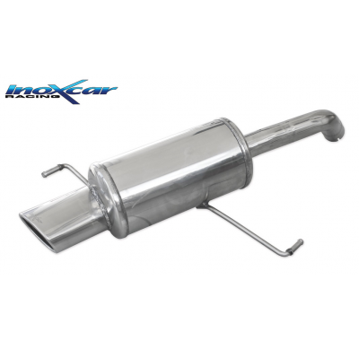 Escape trasero deportivo 1X120X80 ALFA ROMEO 147 2.0 TS (150CV) 2001-- Ø 50 CON Homologacion Europea Inoxcar