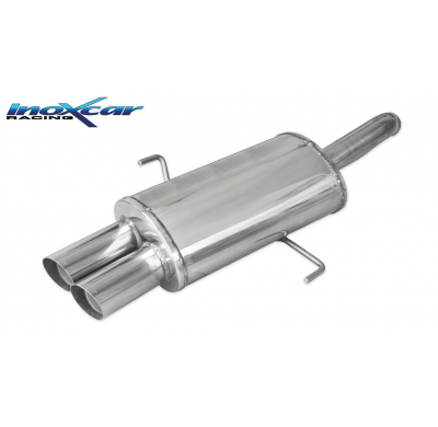 Escape trasero deportivo 2X80 RACING ALFA ROMEO 156 2.0 TS (150CV) 1997-- Ø 50 CON Homologacion Europea Inoxcar