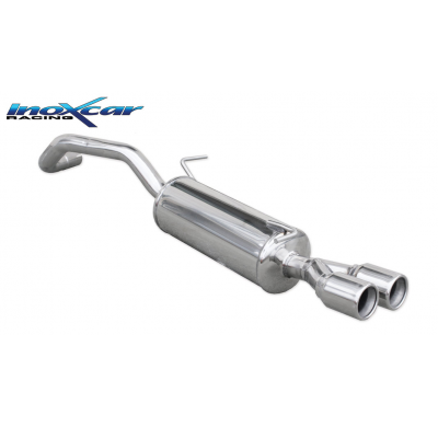 Escape trasero deportivo 2X80 AUDI A1 (Type 8X) 1.4 TFSi SPORT (185CV) 2011-- Ø 55 CON Homologacion Europea Inoxcar