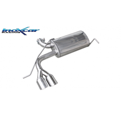 Escape trasero deportivo 2X80 RACING AUDI A3 (Type 8L) S3 1.8 TURBO (210CV-225CV) 1999-2003 Ø 60 CON Homologacion Europea In