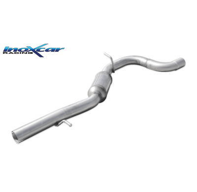 Tubo central con silenciador AUDI A3 (Type 8P) S3 2.0 TFSI (265CV) 2006-- Ø 65 SIN homologacion Inoxcar