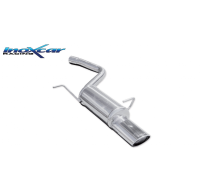 Escape trasero deportivo 1X120X80 AUDI A4 2° serie 1.9 TDI (101CV) 2001-- CON Homologacion Europea Inoxcar