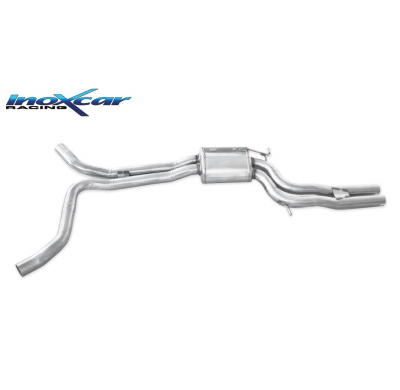 Tubo central con silenciador AUDI A6 (Type 4F) RS6 4.0T (560cv) 2013-- PENDIENTE de Homologacion Europea Inoxcar