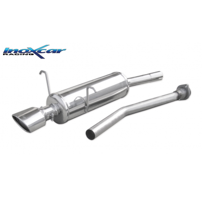 Escape trasero deportivo 1X120X80 BMW E36 320i 1992-- CON Homologacion Europea Inoxcar