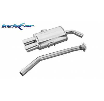 Escape trasero deportivo 2X90X70 BMW E36 323i 24V (170CV) 1992-- CON Homologacion Europea Inoxcar