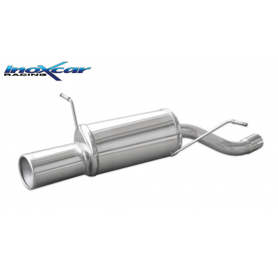 Escape trasero deportivo 1X102 BMW E46 316Ti Compact (116CV) 2001-2005 Ø 52 SIN homologacion Inoxcar