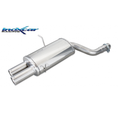 Escape trasero deportivo 2X76 BMW E46 323i-Ci-Xi (170CV) / 328 Ci (193CV) 1998-2000 Ø 65 CON Homologacion Europea Inoxcar