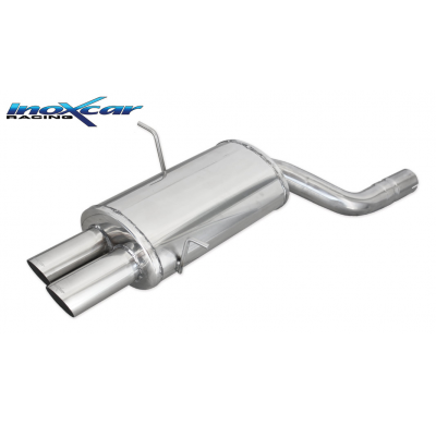 Escape trasero deportivo 2X76 RACING BMW E46 323i-Ci-Xi (170CV) / 328 Ci (193CV) 1998-2000 Ø 65 CON Homologacion Europea Ino