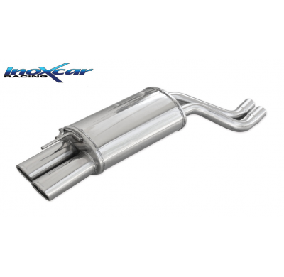 Escape trasero deportivo 2X90X70 BMW E46 330D (184CV) 2000-- CON Homologacion Europea Inoxcar