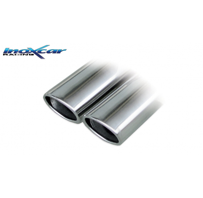 Escape trasero deportivo 2X90X70 BMW E36 328i 24V (193CV) 1992-1999 CON Homologacion Europea Inoxcar