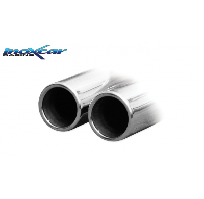 Escape trasero deportivo 2X80 BMW F21 serie 1 2.0 Turbo 125i (218CV) 2013--  CON homologacion Inoxcar