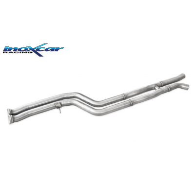 Tubo central directo (el montaje elimina los 2 cat. estándar) BMW F28 M4 Coupè 3.0 (431cv) 2013-- SIN homologacion Inoxcar