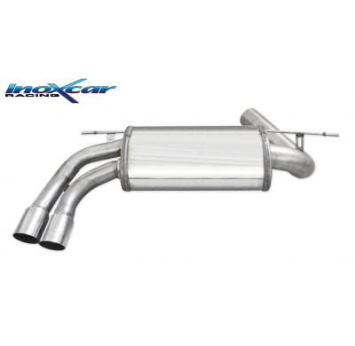 Escape trasero deportivo 2X70 RACING BMW F33 serie 4   SIN homologacion Inoxcar