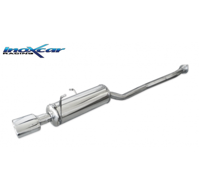 Escape trasero deportivo 1X120X80 OBLIQUO BMW Z3 Roadster 1.9 (140CV) 1995-1999 SIN homologacion Inoxcar