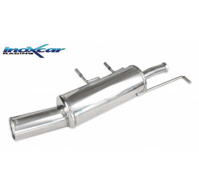 Escape trasero deportivo 1X102 CITROEN C4 1.6 16V (110CV) 2005-- CON Homologacion Europea Inoxcar