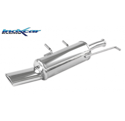 Escape trasero deportivo 1X120X80 CITROEN C4 1.6 16V (110CV) 2005-- CON Homologacion Europea Inoxcar