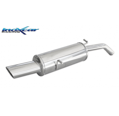 Escape trasero deportivo 1X120X80 CITROEN DS3 1.6i 16V TURBO (155CV) 2010-- Ø 50 CON Homologacion Europea Inoxcar