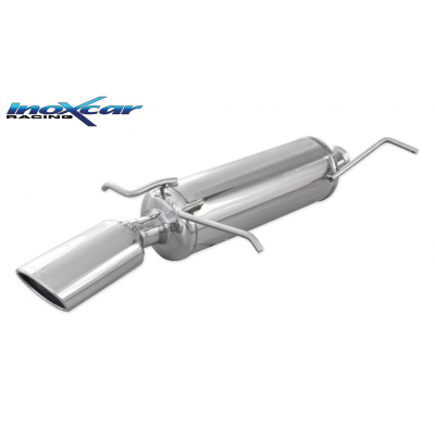 Escape trasero deportivo 1X120X80 CITROEN XSARA 1.6 16V (110CV) --2003 CON Homologacion Europea Inoxcar
