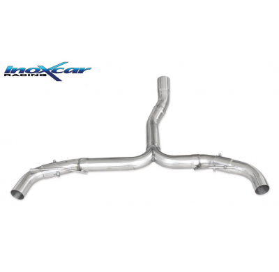 Escape trasero sin silenciador Salida Izq. + Dcha. MERCEDES CLASSE A (Type W176) 45 AMG 2.0 (381cv) 2015-- SIN homologacion Inox