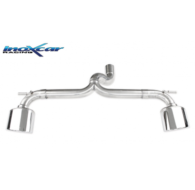 Escape trasero sin silenciador 1X150X105 OBLIQUO Salida Izq. + Dcha. MERCEDES CLASSE A (Type W176) 250 SPORT 2.0 TURBO (211cv) 2