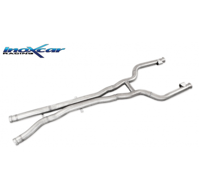 Tubo central directo MERCEDES CLASSE C63 (Type W205) AMG S 4.0i V8 BiTurbo (510cv) 2015-- Ø 70 SIN homologacion Inoxcar