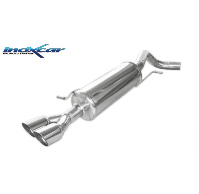 Escape trasero deportivo 2X80 RACING VOLKSWAGEN POLO (type 6C) 1.8 GTI (192cv) 2015-2018 diam. 55 CON Homologacion Europea I