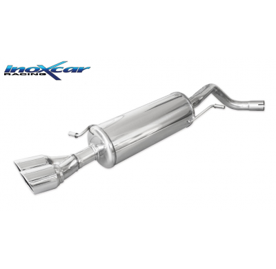 Escape trasero deportivo 2X80 X-RACE VOLKSWAGEN POLO (type 6C) 1.8 GTI (192cv) 2015-2018 diam. 55 CON Homologacion Europea I