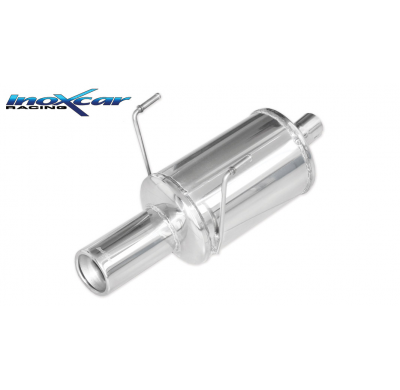 Escape trasero deportivo 1X80 FIAT 500 1.2 (69cv)  Restyling 2013-- CON Homologacion Europea Inoxcar