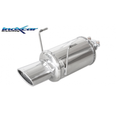 Escape trasero deportivo 1X120X80 FIAT 500 1.2 (69cv)  Restyling 2013-- CON Homologacion Europea Inoxcar