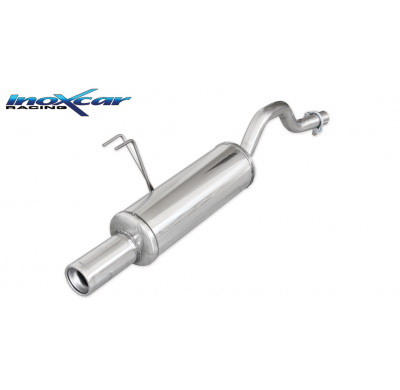 Escape trasero deportivo 1X80 FIAT PUNTO (Type 188) 1.2 (60CV) 1999-2003 Ø 42 CON Homologacion Europea Inoxcar