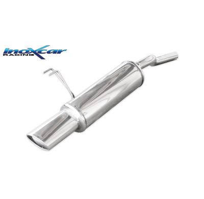 Escape trasero deportivo 1X120X80 FIAT PUNTO 2B (Type 188) 1.2 16V (80CV) 2003-- Ø 42 CON Homologacion Europea Inoxcar