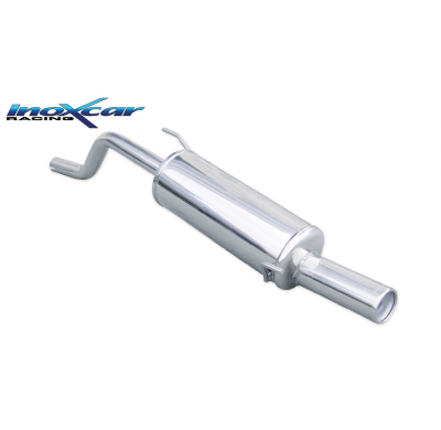Escape trasero deportivo 1X80 FIAT GRANDE PUNTO (Type 199) 1.2 (65CV) 2006-- Ø 40 CON Homologacion Europea Inoxcar