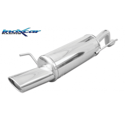 Escape trasero deportivo 1X120X80 FIAT GRANDE PUNTO (Type 199) 1.4 TURBO T-JET (120CV) 2007-- Ø 50 CON Homologacion Europea