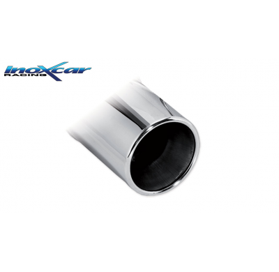 Escape trasero deportivo 1X102 FIAT GRANDE PUNTO (Type 199) 1.3 MJET (75CV) 2005-- Ø 45 CON Homologacion Europea Inoxcar