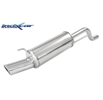 Escape trasero deportivo 1X90 X-RACE FIAT PUNTO EVO 1.4 (77cv) 2009- diam. 42 CON homologacion Inoxcar