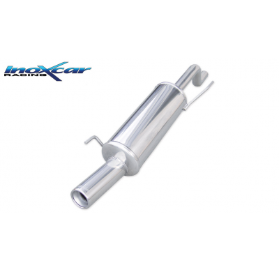 Escape trasero deportivo 1X80 FIAT PUNTO EVO 1.4 (77cv) 2009- diam. 42 CON homologacion Inoxcar