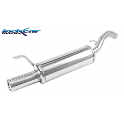 Escape trasero deportivo 1X80 FIAT STILO 1.8 16V (133CV) 2001-2006 Ø 52 CON Homologacion Europea Inoxcar