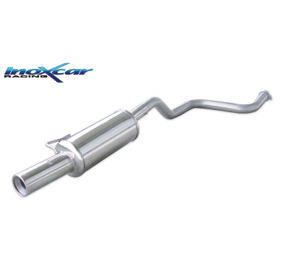 Escape trasero deportivo 1X80 FIAT UNO TURBO 1988-1993 Ø 50 SIN homologacion Inoxcar