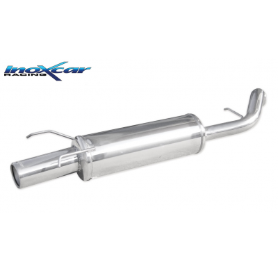 Escape trasero deportivo 1X80 FORD ESCORT RS 2000 (150CV) 1992-1996 Ø 55 CON Homologacion Europea Inoxcar