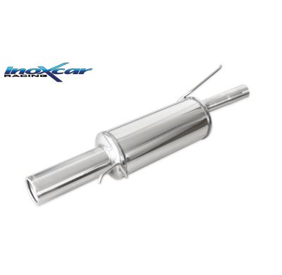 Escape trasero deportivo 1X80 FORD FIESTA 4° serie (95) 1.2 (75CV) 1999-2002 CON Homologacion Europea Inoxcar