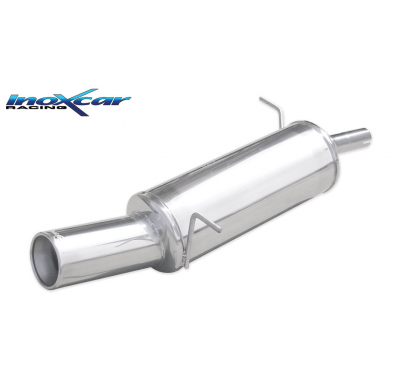 Escape trasero deportivo 1X102 FORD FIESTA 6° serie (08) 1.4 16V (96CV) 2008-- Ø 42 CON Homologacion Europea Inoxcar