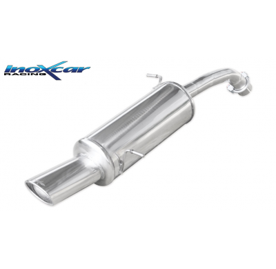 Escape trasero deportivo 1X120X80 FORD FIESTA 7° serie (13) ST 200 - 1.6 (200CV) 2013-- Ø 54 PENDIENTE de Homologacion Euro