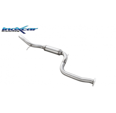 Tubo central con silenciador FORD FOCUS 2° serie 2.5T RS (350CV) Limited Edition 2010-11  Ø 60 SIN homologacion Inoxcar