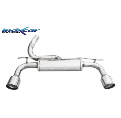 Escape trasero deportivo 1X102 RACING Salida Izq. + Dcha. FORD FOCUS 2° serie 2.5T RS (350CV) Limited Edition 2010-11  Ø 60