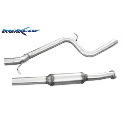 Tubo central con silenciador FORD FOCUS 3° serie (type MK3) 2.0T ST (250CV) 2012-- Ø 60 SIN homologacion Inoxcar