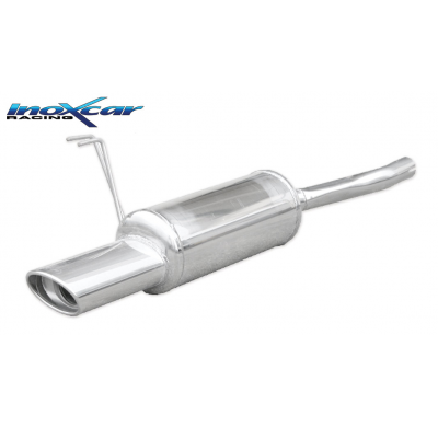Escape trasero deportivo 1X120X80 LANCIA Y 1.2 16V (80CV) --2003 CON Homologacion Europea Inoxcar